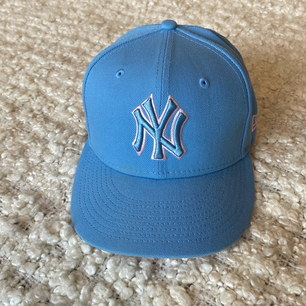 Rare Yankees Cotton Candy Fitted Hat